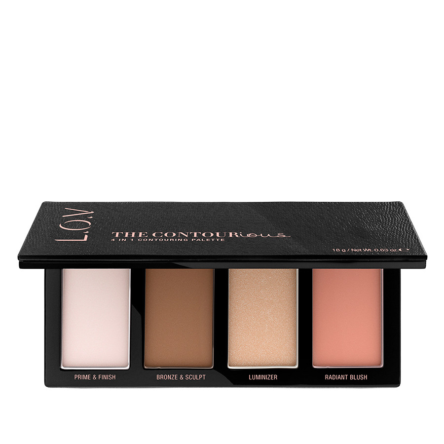 L.O.V. The Contourious 4in1 Palette